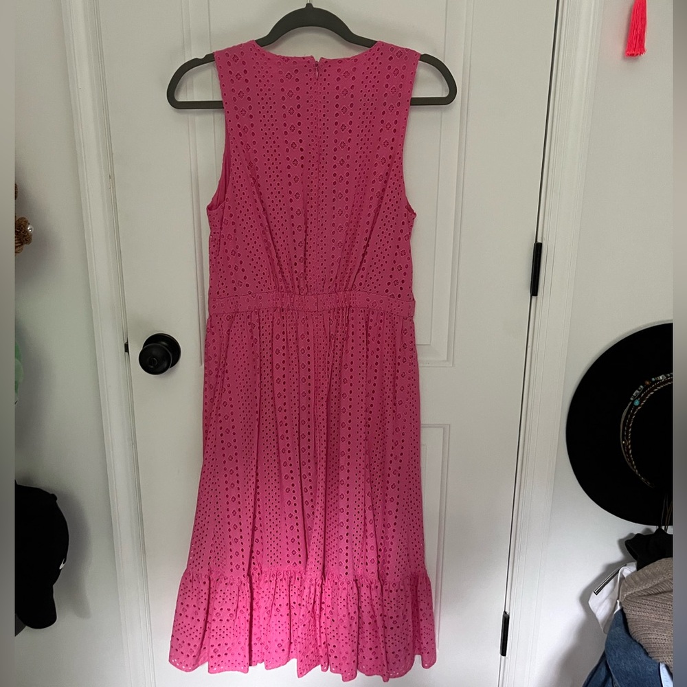 J. Crew Pink Eyelet Dress - Picture 5 of 5